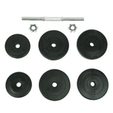 9-Delige Halterset 15 Kg